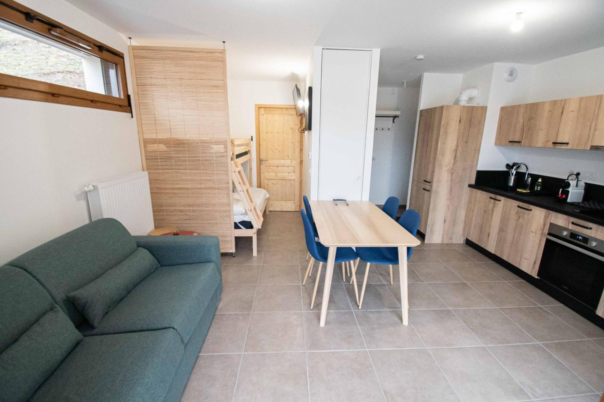 Saint-Jean-dʼAulps Dans Residence Neuve Le Snow Roc Sur Les Pistes, Grand Studio Cosy 5 Pers Avec Terrasse Panoramique, Sauna, Wifi מראה חיצוני תמונה