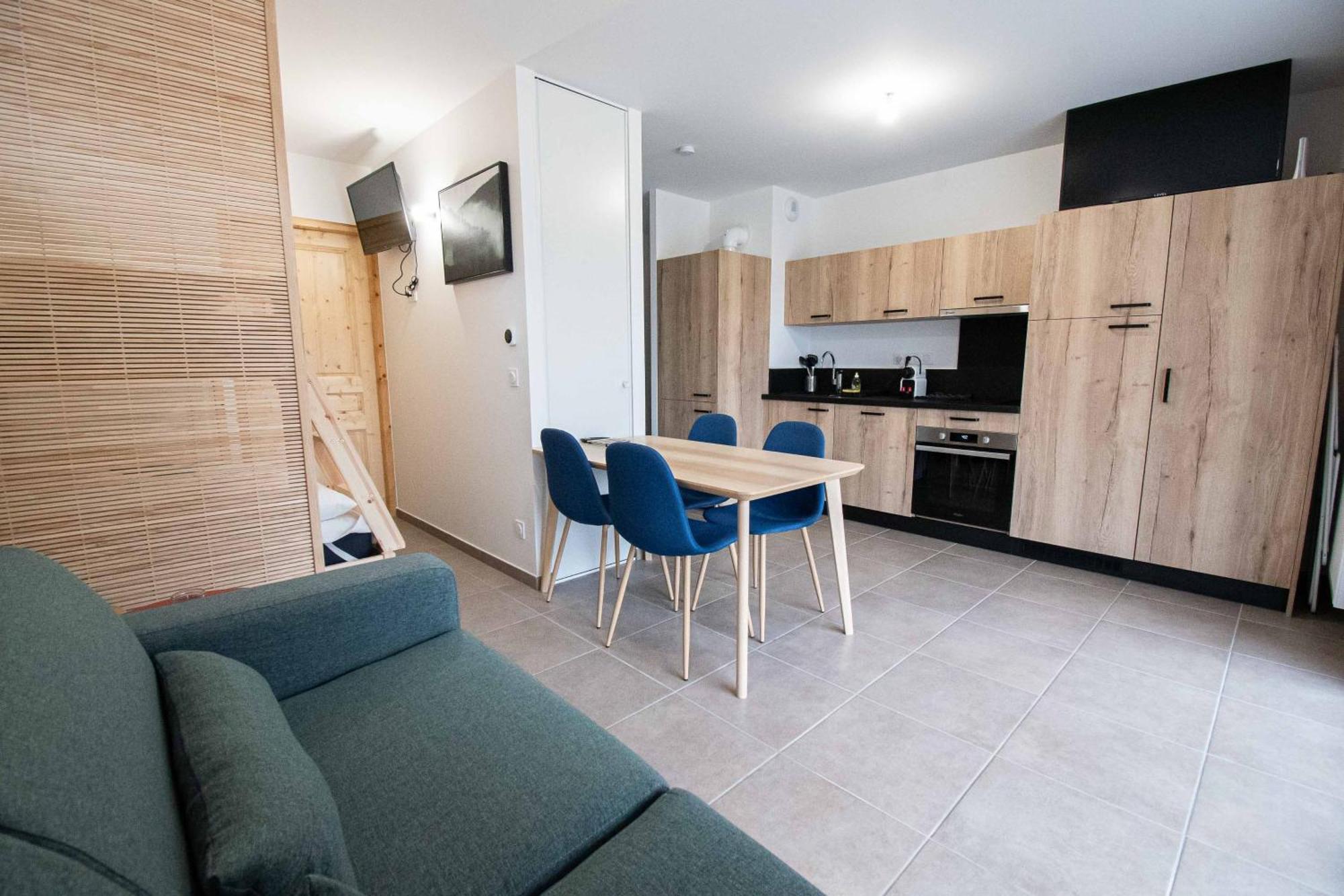 Saint-Jean-dʼAulps Dans Residence Neuve Le Snow Roc Sur Les Pistes, Grand Studio Cosy 5 Pers Avec Terrasse Panoramique, Sauna, Wifi מראה חיצוני תמונה