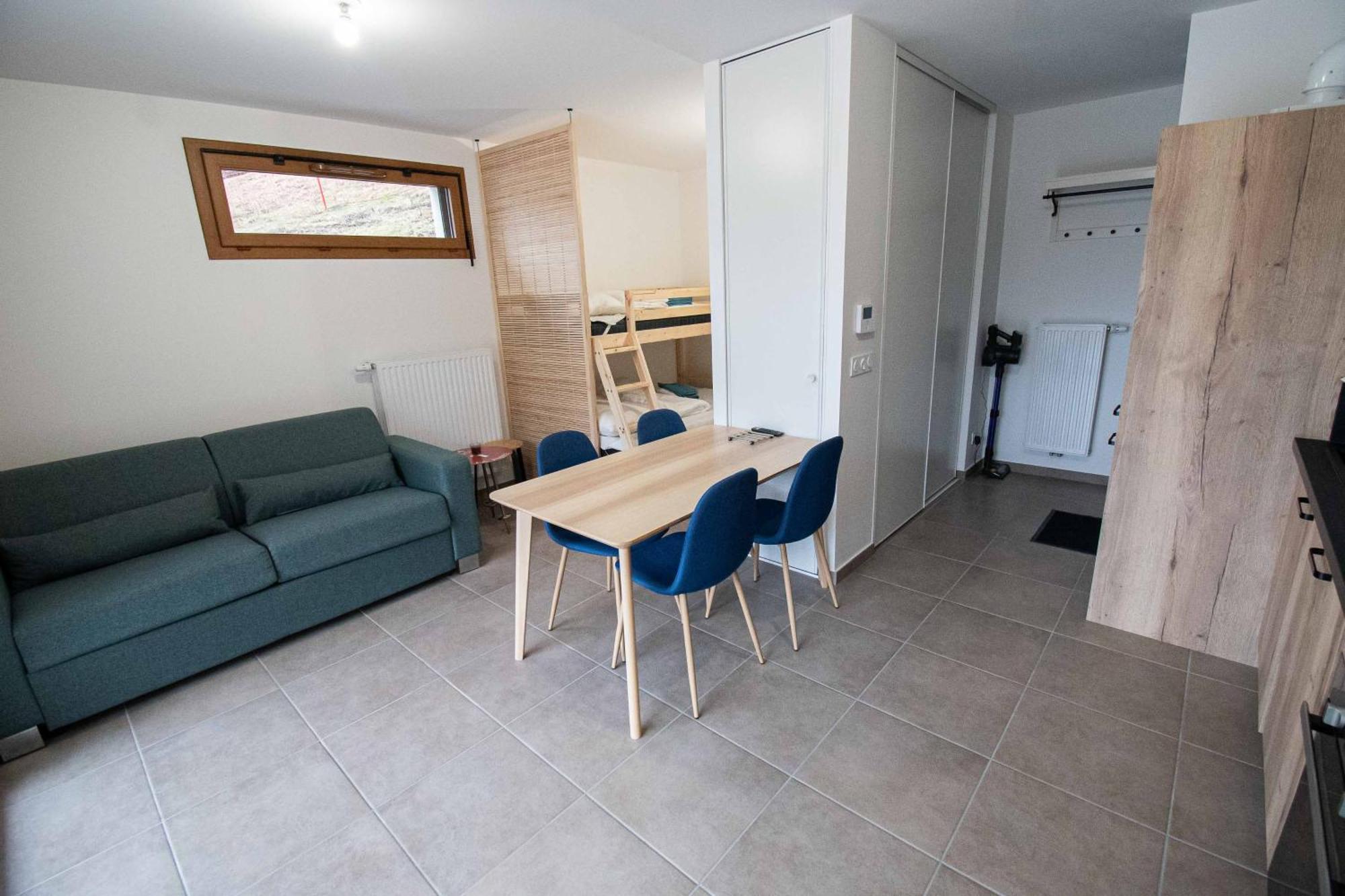 Saint-Jean-dʼAulps Dans Residence Neuve Le Snow Roc Sur Les Pistes, Grand Studio Cosy 5 Pers Avec Terrasse Panoramique, Sauna, Wifi מראה חיצוני תמונה