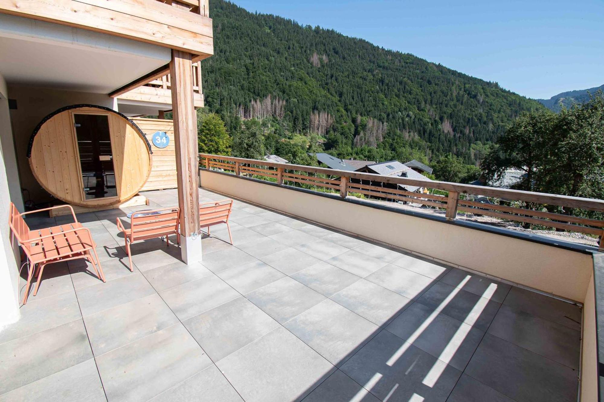 Saint-Jean-dʼAulps Dans Residence Neuve Le Snow Roc Sur Les Pistes, Grand Studio Cosy 5 Pers Avec Terrasse Panoramique, Sauna, Wifi מראה חיצוני תמונה